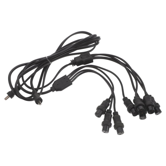 OHOIOLLA 2Ud Cable Divisor Dc Para Máquina De Universal Negro Para Uso