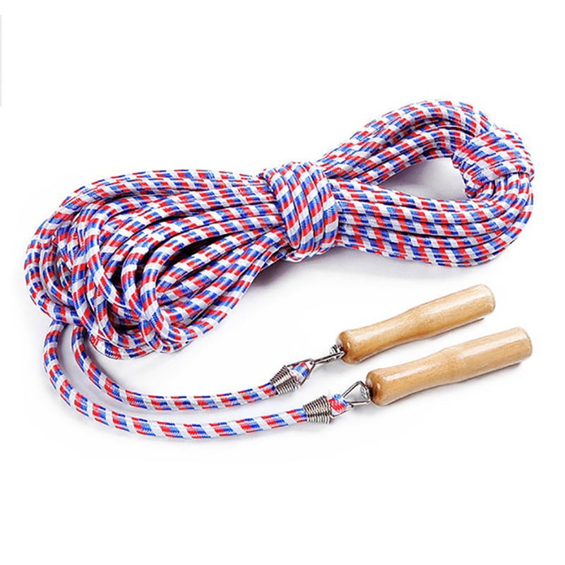 Corde à Sauter Multijoueur 5 Mètres - Arc-en-Ciel Réglable - Pour Enfants Et Adultes - École, Sport, Activités De Plein Air