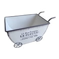 thumbnail image 2 of Maceta compacta para carrito de flores, de metal, pequeña, que ahorra, 2 of 8