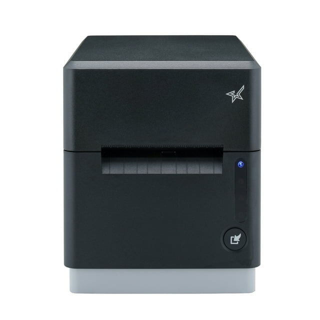 Star Micronics mC-Label3 MCL32CI Direct Thermal Printer - Monochrome - Desktop - Label Print - Ethernet - USB - with Cutter - Black