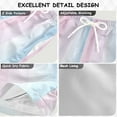 thumbnail image 2 of FORMRS Boys Swim Trunks Quick Dry Mesh Liner Boardshorts Sizes XS-XL, Light Blue Stripes, 2 of 7