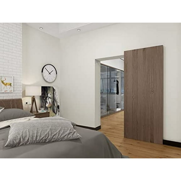 40 in. Soft Close and Open Interior Hidden Track System Sliding Barn Door Hardware Set