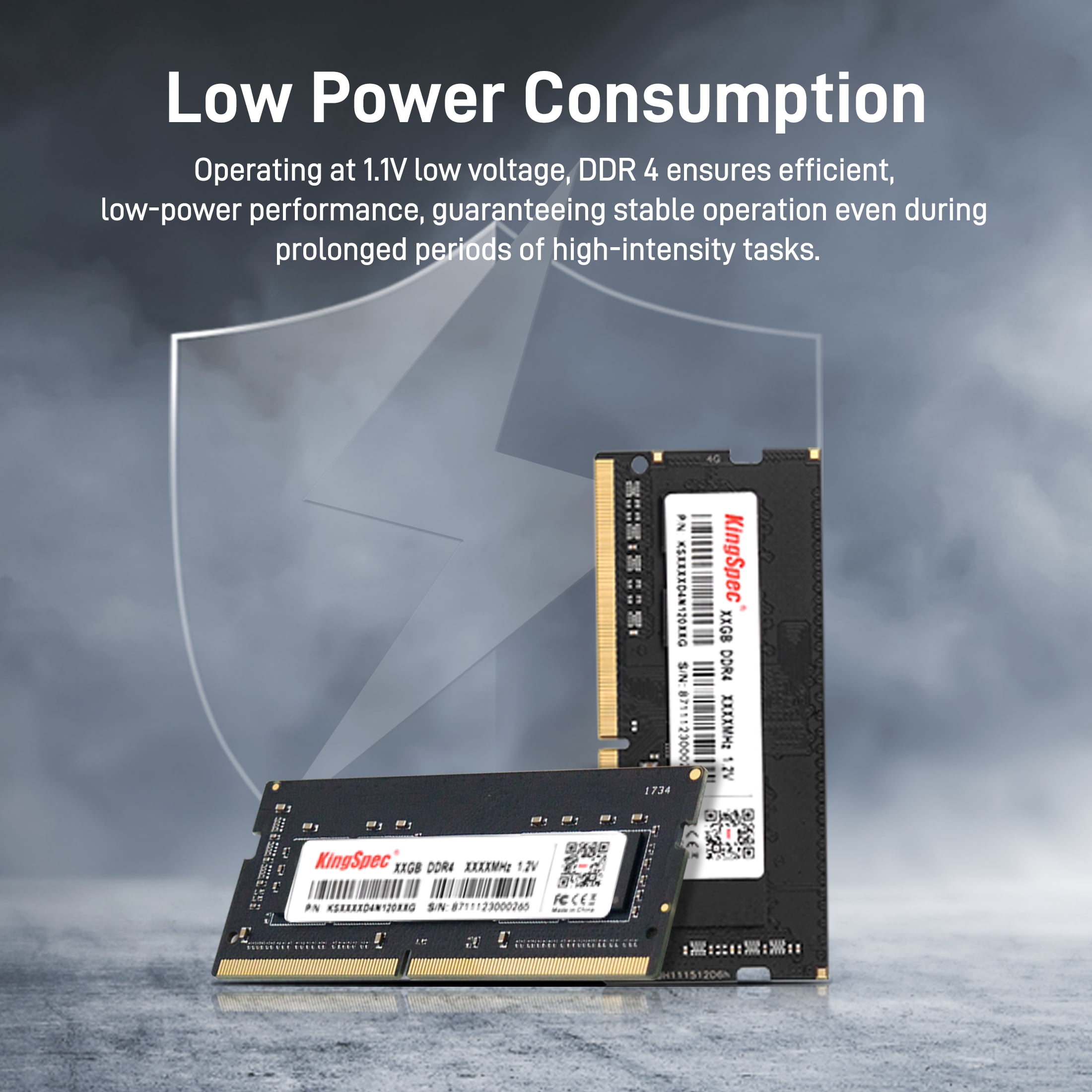 KingSpec DDR4 16GB 260-Pin SO-DIMM 3200 (PC4 25600) 16G Laptop Ram Memory Model For Notebook
