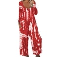 thumbnail image 2 of LSLJS Women Summer European and American Sling Printing Pocket Casual Jumpsuit, 2 of 6