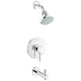 thumbnail image 1 of Grohe 35009001 Concetto Shower Head and Tub Combination, Chrome, 1 of 1