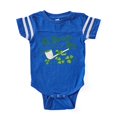 thumbnail image 1 of CafePress - St Patricks Day Pipe_Tr - Cute Infant Baby Football Bodysuit, 1 of 1