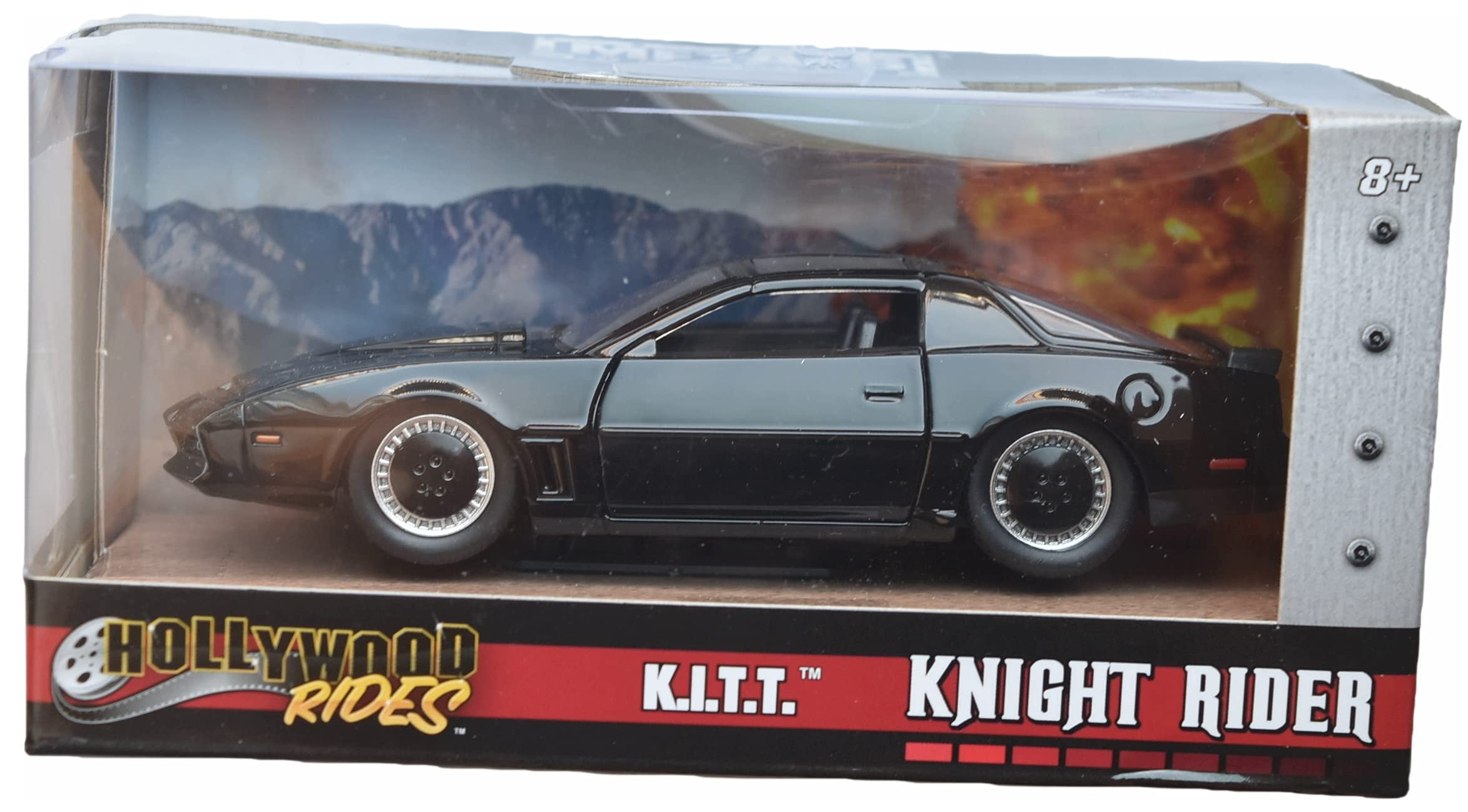 Jada Toys Knight Rider Car Model Collectables, 1:24 Scale