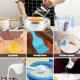 thumbnail image 5 of Cuencos para mezclar, juego de cuencos para mezclar con tapas, 22 cuencos grandes de acero inoxidable y tazas medidoras de 400 ml, cucharas, cuencos de metal para hornear anidados de 7/6/4.5/3.5/2.5, 5 of 8
