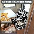 thumbnail image 5 of Uorisanigo Cow Print RV Dinette Cushion Covers, RV Stretch Sofa Seat Slipcovers Dustproof Loveseat Sofa Furniture Protector Dinette Seats Cushion for Pets, 5 of 7