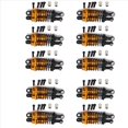 thumbnail image 2 of Amortiguador de Amortiguador de 65 mm Ajustable en Aceite de 20 Piezas para Coche Rc 1/18 A959 A969 A979 K929 , Amarillo, 2 of 4