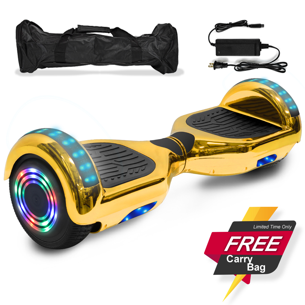 CHO Electric Hoverboard Two Wheels Smart Self Balancing Scooter Hoover