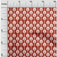 thumbnail image 2 of oneOone Viscose Jersey Red Fabric Asian Block Quilting Supplies Print Sewing Fabric By The Yard 60 Inch Wide, 2 of 5
