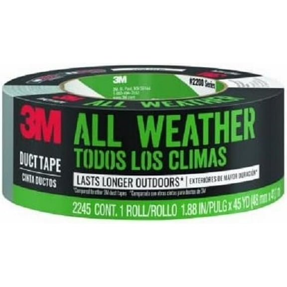3M 12-Rolls of 1.88 x 40 yds 2540 Scotch Tough Silver Heavy Duty All-Weather Duct Tape