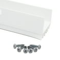 thumbnail image 3 of Frost King® W79/36H Vinyl Slide-On Door Bottom for Metal Doors, 1-3/4" Wide x 36" Long, White, 3 of 10