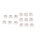 thumbnail image 5 of Reemplazo de teclas, 15 piezas de teclas para juegos Teclas de teclado mecánico Teclas PBT Durabilidad mejorada, 5 of 9