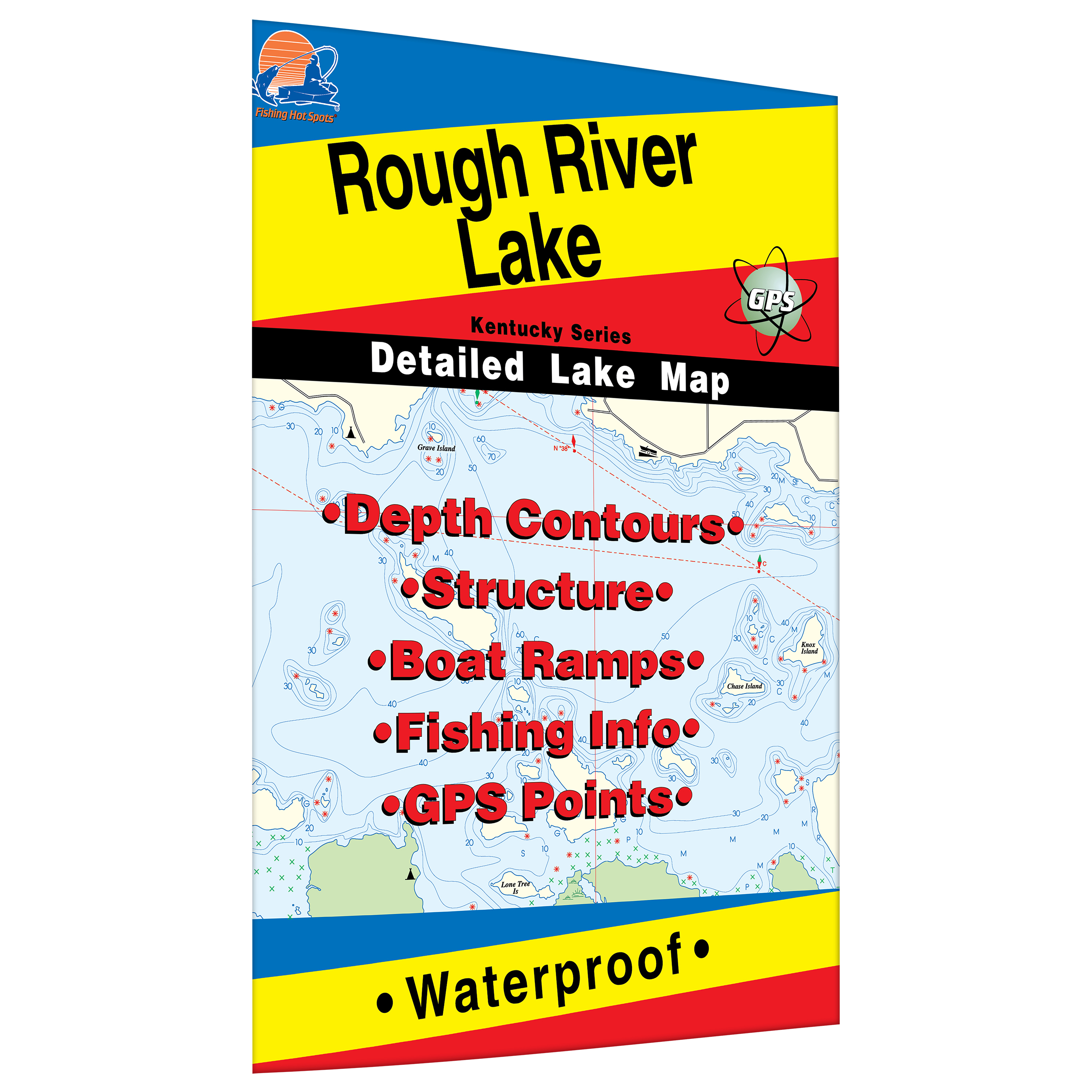 Fishing Hotspots Pro Fishing Map L115 Kentucky Rough
