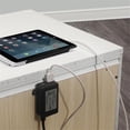 thumbnail image 5 of Pemberly Row 3-Drawers Transitional Wood Nightstand in White, 5 of 7