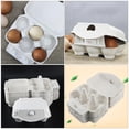 thumbnail image 5 of Paquete De 25 Cartones De Huevos Vacíos, Contenedores De Pulpa Para Huevos, Soporte Para Bandeja De Huevos, Cada Uno Tiene Capacidad Para 6 Huevos Para El Mercado Familiar De Granja, Camping, Picnic Vogacara HA035139-00, 5 of 5