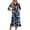 A-NY2263, variant on XIAONU Women's Contrast Trim Soft Knit Robe Loose Three Quarter Sleeve Open Front Loungewear Comfy Casual Relax Robes
