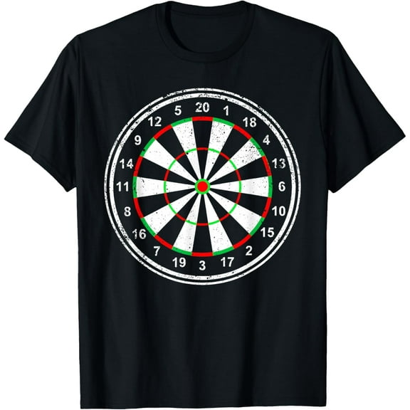 Dart Art For Men Women Lazy Halloween Costume Dart Player T-Shirt men and women can wear, black, white, gifts