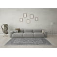 thumbnail image 3 of Ahgly Company Machine Washable Indoor Rectangle Oriental Gray Industrial Area Rugs, 8' x 12', 3 of 4