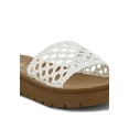 thumbnail image 4 of London Rag Sayura Woven Womens Slip-On Flatforms, 4 of 9