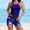Multicolor, variant on HOMBOM Swimsuit for Women 2 Piece Tankini Swimwear Modest High Waisted Floral Boyshorts Young Womans Bathing Suit,XL