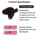 thumbnail image 2 of Extensiones de cabello con clip de pelo sintético Clip en 140G 7 unids/lote postizos de fibra japoneses resistentes al calor onda profunda/onda del cuerpo/pelo liso (onda profunda blanqueador rubio 61, 2 of 5