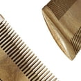 thumbnail image 4 of Lice Comb Double Sided Fine Teeth Prevent Static Scalp Massage Remove Louse Wooden Comb, 4 of 5
