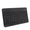 thumbnail image 3 of Wireless Keyboard, Fast Typing Computer Keyboard Square Keycap Non-slip Keyboard Panel 10in  for Smartphones for Tablets for Laptops Black, 3 of 7