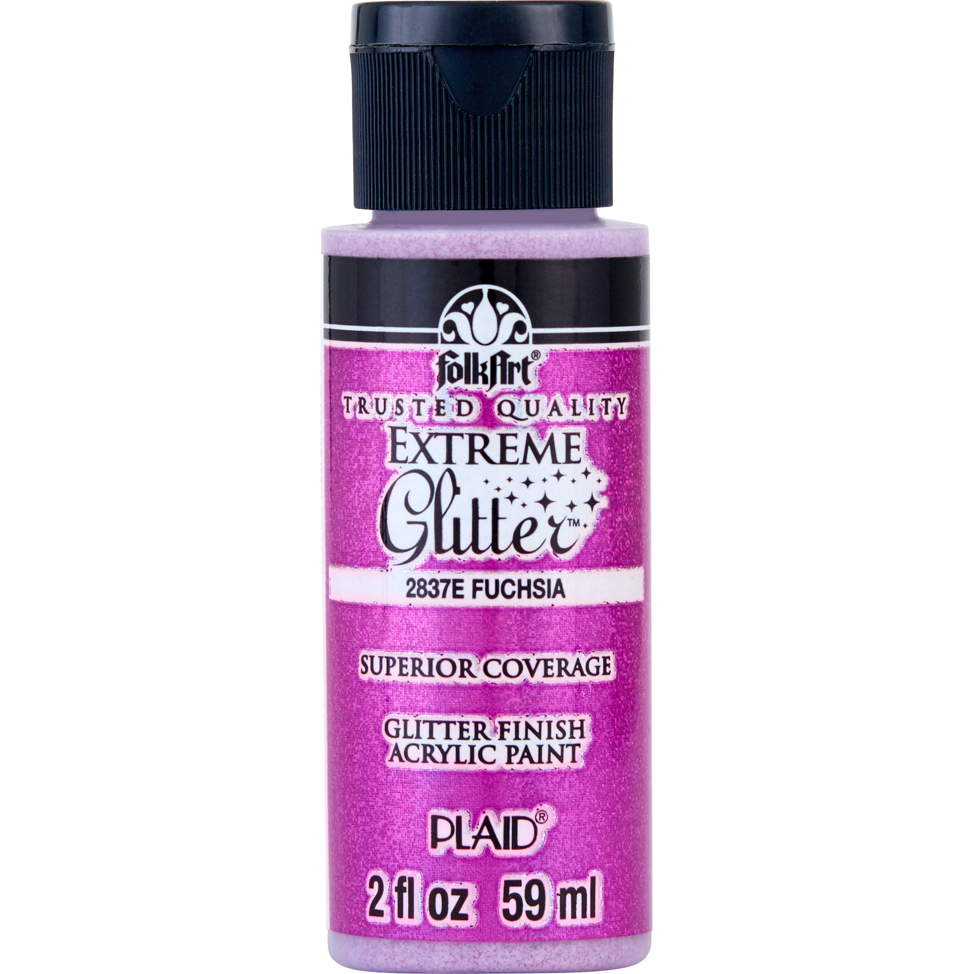 FolkArt 2837E Extreme Glitter Acrylic Craft Paint, Glitter Finish