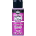 thumbnail image 3 of (2 pack) FolkArt Extreme Glitter Acrylic Craft Paint, Glitter Finish, Fuchsia, 2 fl oz, 3 of 8
