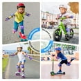 thumbnail image 4 of BOSONER Rodilleras para niños y jóvenes, coderas para patines, ciclismo, BMX, bicicleta, monopatín, patinaje en línea, patinaje, patinete, deportes de equitación, 4 of 5