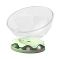 thumbnail image 2 of Bunblic Lit Capsule Spatiale pour Chat Lit de Sommeil pour Chat Fournitures Polyvalentes, Transparent Maison Ronde pour Chaton Nid de Sommeil pour Chaton pour Repos Intérieur Dia 37 cm, 2 of 8
