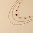 thumbnail image 3 of Visland Taille Chaîne Multi Cercle Faux Turquoises Bijoux Bohème Réglable pour Porter Tous les Jours, 3 of 7