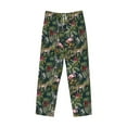 thumbnail image 6 of Uemuo Flamingos And Palm Leaves Pattern Men's Wide Leg Palazzo Lounge Pants with Pockets Light Weight Loose Comfy Casual Pajama Pants-Small, 6 of 9