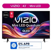 VIZIO 43 in Mini LED Quantum 4K QLED HDR Smart TV, 2026 Model, VQM43C-10