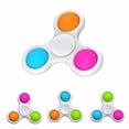 thumbnail image 1 of Assorted Color Fidget Spinner 5-Pack for Stress Relief and Fun Play for All Ages, 1 of 5