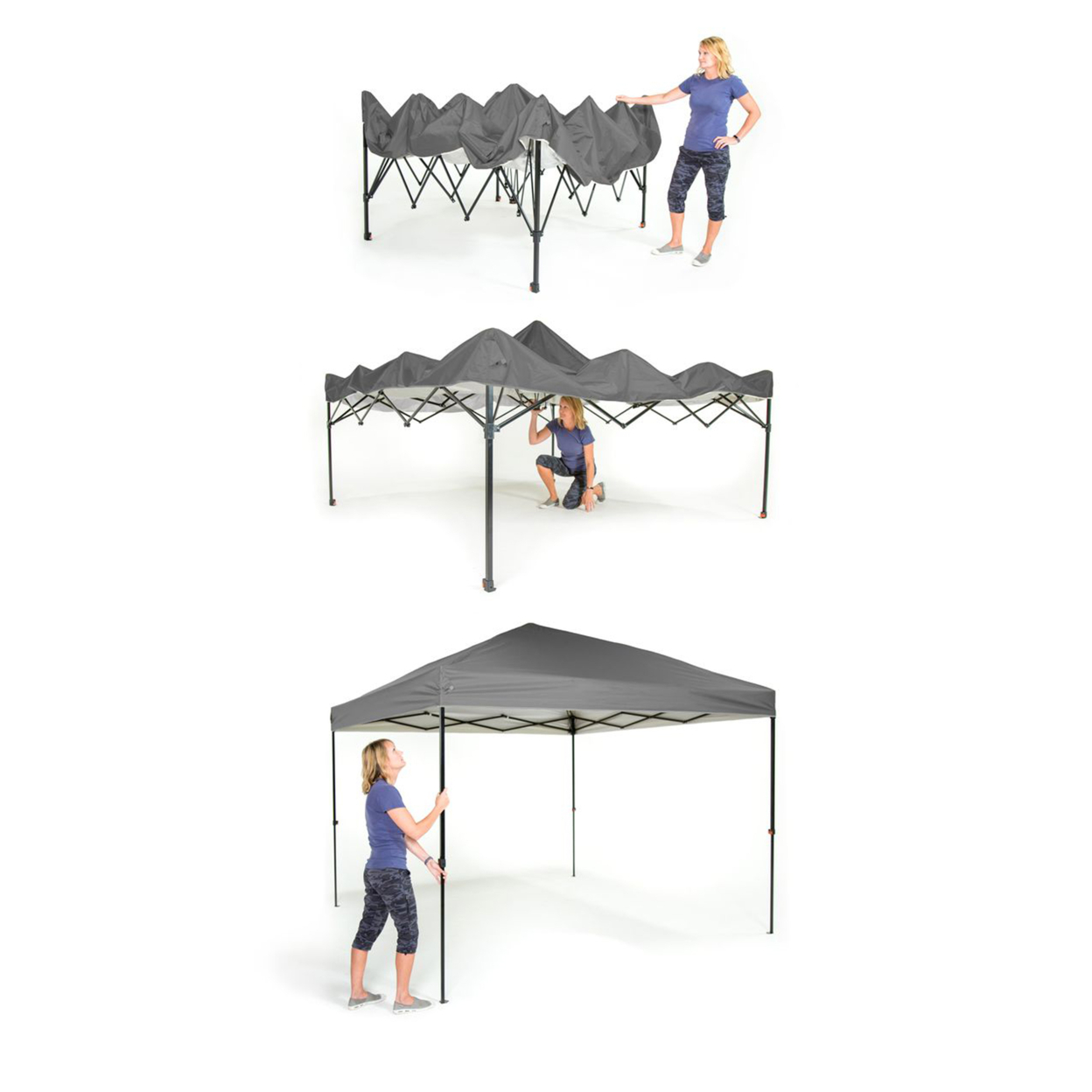 NorWestOutdoor 10' x 10' Gazebo- Gray