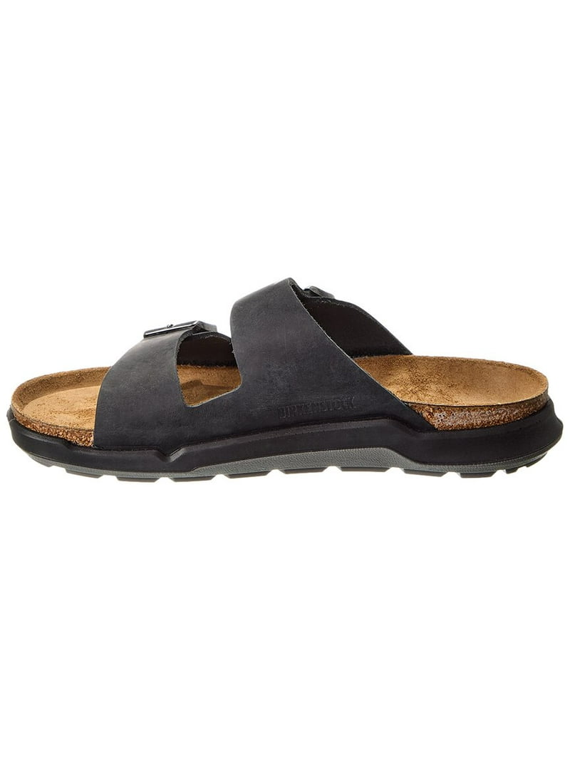 Birkenstock Arizona CT Leather Sandal, 42, Black - Walmart.com