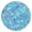 Blue White Tie, variant on Blue White Tie Dye Wave Pattern Round Fitted Tablecloth with Elastic Edge,Dining Table Cover Waterproof,Outdoor Round Tablecloth for Camping,Dining,Indoor and Outdoor