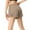Coffee, variant on UAMVSH Athletic Shorts for Women Plus Size Running Workout Shorts with Pocket Trendy Summer Short Pants