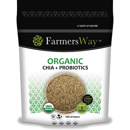 Farmers Way 7oz Chia + Probiotics Smoothie Mix