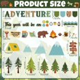 thumbnail image 2 of Set de tablones de anuncios con el tema Funrous Explore Adventure Camping, 2 of 6