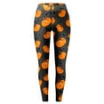thumbnail image 3 of WILLBEST Pantalones de Yoga de Cintura Alta Para Mujer, Leggings Casuales de Entrenamiento, Ajustados, A La Moda, Estampados, Ropa Deportiva, Cómodos y Elásticos Extra Grande, 3 of 4