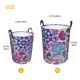 thumbnail image 3 of Fotbe Cute Nautical Cesto de Ropa con Asas, Cesto Impermeable de Gran Capacidad, Bolsa de Lavado para Dormitorio, Cesto de Ropa con Ruedas y Asas-Small, 3 of 6