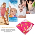 thumbnail image 4 of UPOUART Serviette à Capuchon pour Enfants Assortie Sèche pour Piscine 1 Pcs, 4 of 8