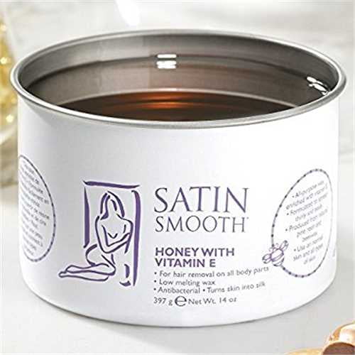 SATIN SMOOTH SSW14G HONEY WAX WITH VITAMIN E