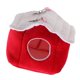 thumbnail image 1 of Casa de Pájaro Cálido Invierno Colco Ecológico Duradero Color Brillante Rojo, 1 of 8