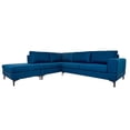 thumbnail image 1 of Sala Modular Kama 2 Azul Kessa Muebles 260 x 73 x 240 cm, 1 of 5